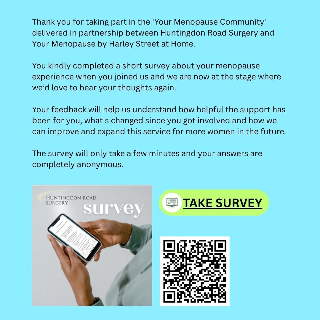 Survey with QR code